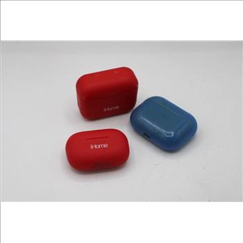 Ihome Earbuds With Case, 3 Pieces