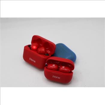 Ihome Earbuds With Case, 3 Pieces