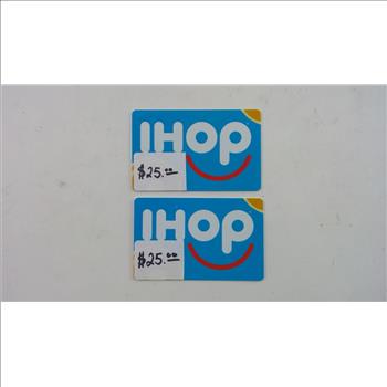 IHop Gift Cards, 2 Pieces