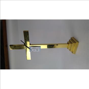IHS Gold Toned Cross