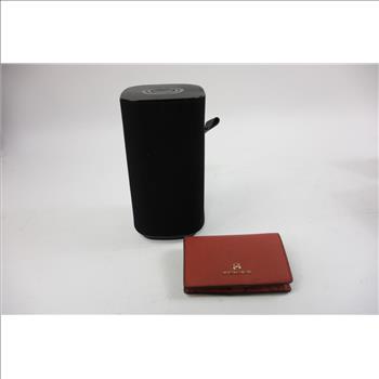 Ilive Bluetooth Speaker And Wallet, 2 Pieces