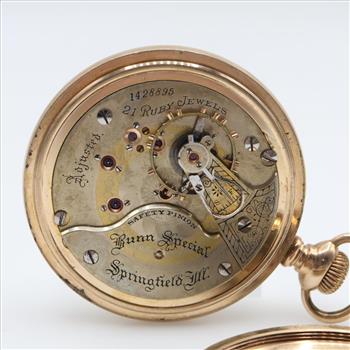 Illinois Watch Co. 10kt GF Pocket Watch