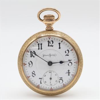 Illinois Watch Co. 10kt GF Pocket Watch