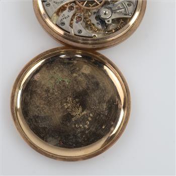 Illinois Watch Co 10kt GF Pocket Watch