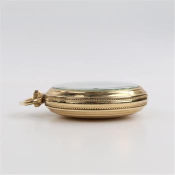 Illinois Watch Co. 10kt RGP Pocket Watch