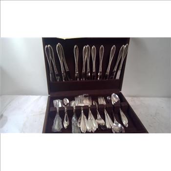 Imperial Silver Plated Silverware With Box