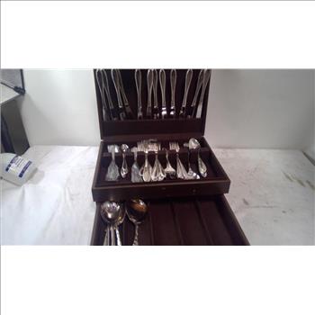 Imperial Silver Plated Silverware With Box