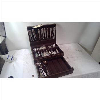 Imperial Silver Plated Silverware With Box