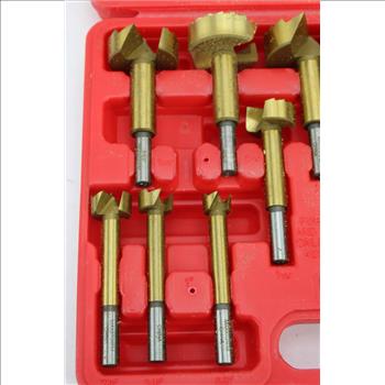 Incomplete Mastergrip Forstner Bit Set In Case