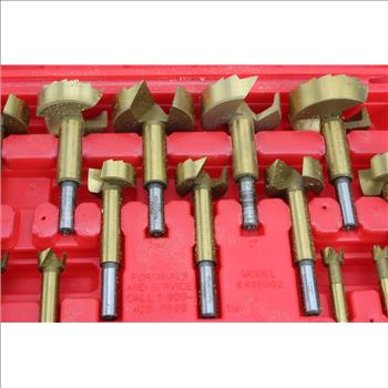 Incomplete Mastergrip Forstner Bit Set In Case