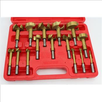 Incomplete Mastergrip Forstner Bit Set In Case