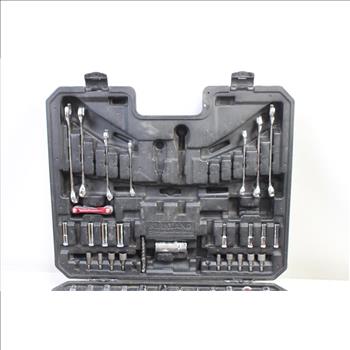 Incomplete Socket And Wrench Set