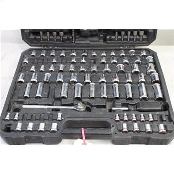Incomplete Socket And Wrench Set