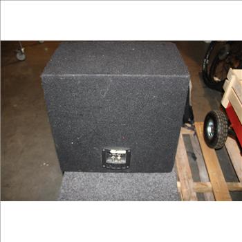 Infinity Speaker In Bassworx Box