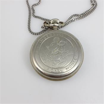 Ingersoll Vintage 1930s Mickey Mouse Pocket Watch
