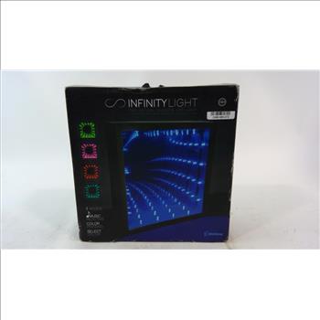 Inifinity Light Bulb Inifinity Light Optical Illusion LED Light | Property Room