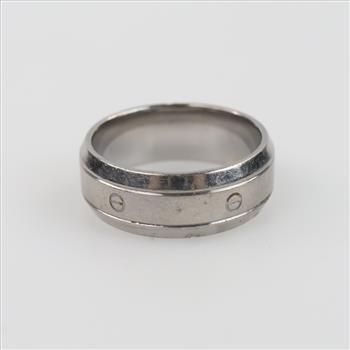 Inox Sterling Silver Band