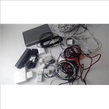 Insignia LCD Monitor & DVD Player, Iphone And Smart Phone Chargers, And More