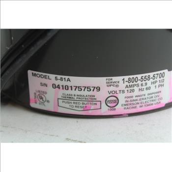 Insinkerator Badger 5 1/2 HP Garbage Disposal