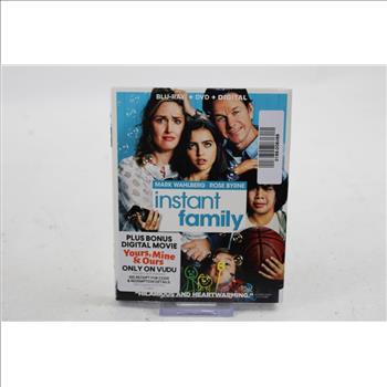 Instant Family Blu-Ray + DVD + Digital