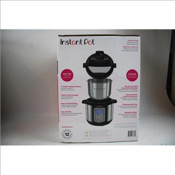 Instant Pot Duo Plus Multi-Use Pressure Cooker, 6 Quart, 603-0502-34