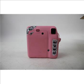 Instax Mini SE Digital Camera, Pokemon Trading Card Pack Closed, Selfie Stick