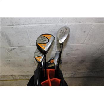 Intech Golf Bag With Clubs, 6 Pieces