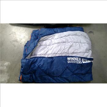 Intech Rolling Golf Bag, And Winner Outfitter 2 Person Sleeping Bag