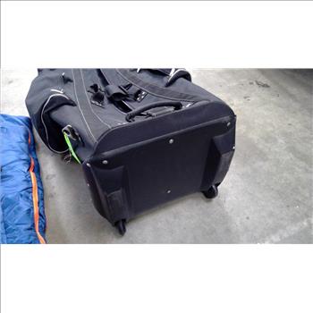 Intech Rolling Golf Bag, And Winner Outfitter 2 Person Sleeping Bag