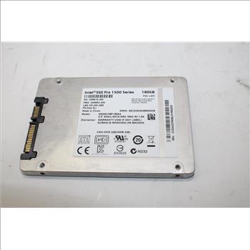 Intel SSD Pro 1500 Series Solid State Drive, 180GB