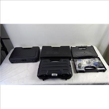 Intratec, CZ, Plano Gun Guard, Taurus Gun Cases With Locks And Gun Parts, 4 Pieces