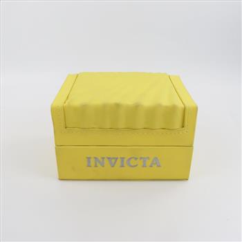 Invicta 1-Slot Yellow Classic Wave Watch Box