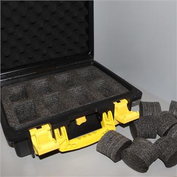 Invicta Black And Yellow 8 Slot Dive Case