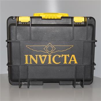 Invicta Black And Yellow 8 Slot Dive Case