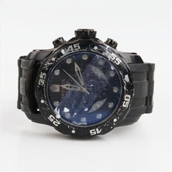 Invicta Pro Diver Chronograph Black Dial Watch