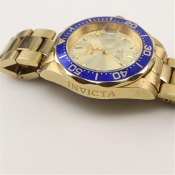Invicta Pro Diver Gold Tone Stainless Steel Watch