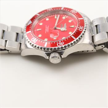 Invicta Pro Diver Red Dial Watch