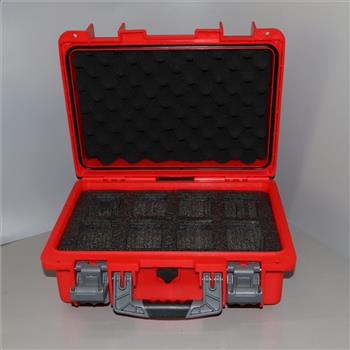Invicta Red 8 Slot Rapid Collectors Case
