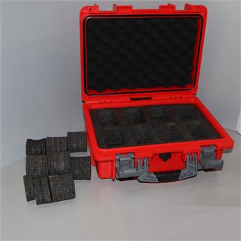 Invicta Red 8 Slot Rapid Collectors Case