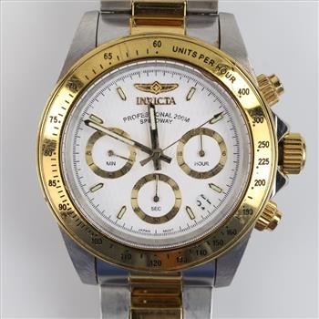 Invicta Speedway Two-tone Watch