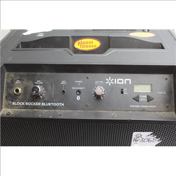 Ion Block Rocker Bluetooth Amplifier Speaker