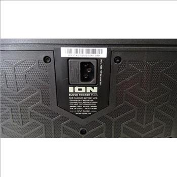 Ion Block Rocker Plus Bluetooth Speaker Karaoke Machine