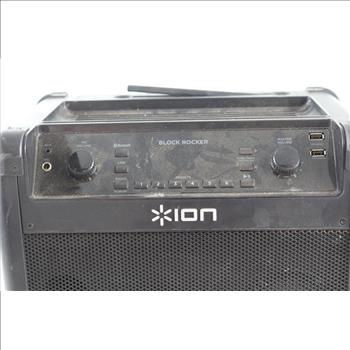 ION IPA76C Block Rocker Bluetooth Portable Speaker