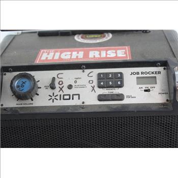 Ion Job Rocker Job Site Radio Inverter