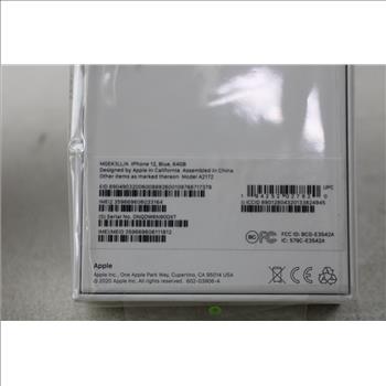 Ipone 12, Blue 64 Gb