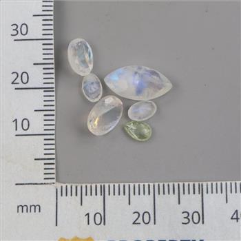 Iridescent Loose Jewelry Craft Stones, 5+ Pieces
