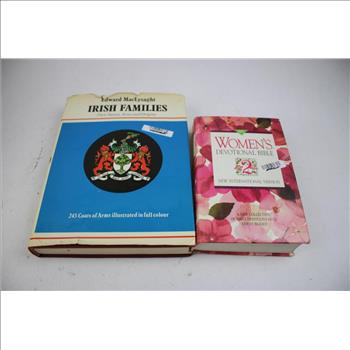 Irish Families, Women's Devotional Bible Books, Carbon Paper, And More, 12 Pieces