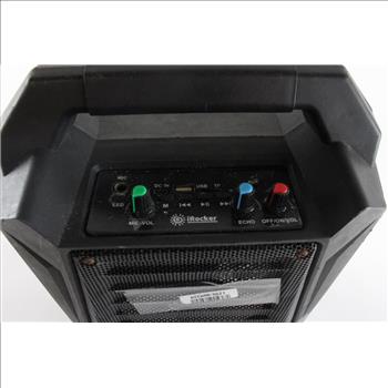 Irocker Portable Speaker With LED Light