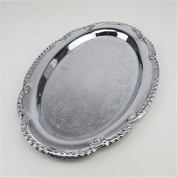 Irvinware Chrome Serving Platter