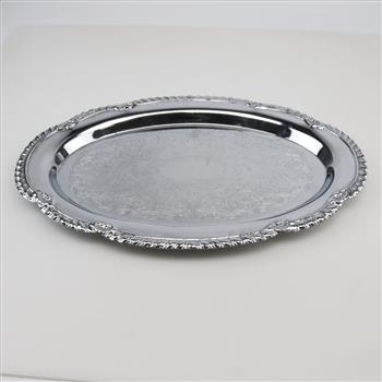 Irvinware Chrome Serving Platter